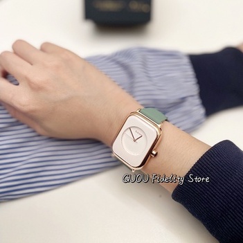 【Ready】100%ORI【COD】【GUOU Watch 】Jam tahan air  2022 Baru Jelly Desain Kecil Square Watch Waterproof Women's Watch Wanita Jelly menonton tali karet wanita menonton Korea menonton fashion women's Watch-1