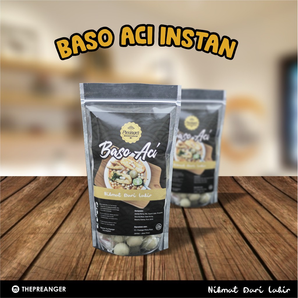 

Baso Aci Instan Solo