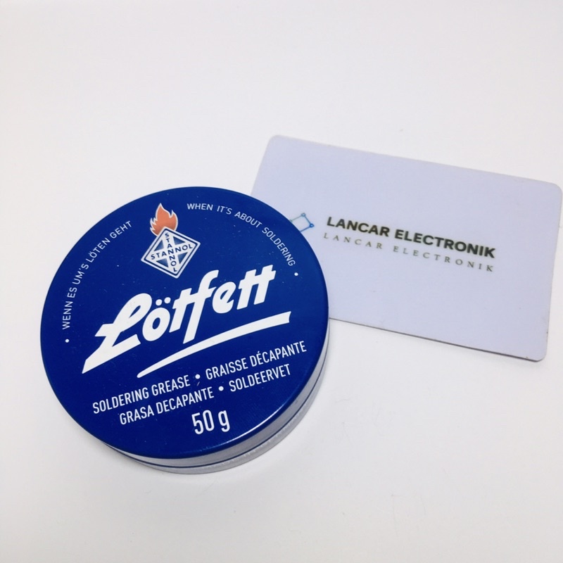 LOTFET 50 gram pasta solder / minyak solder Made In Germany Original