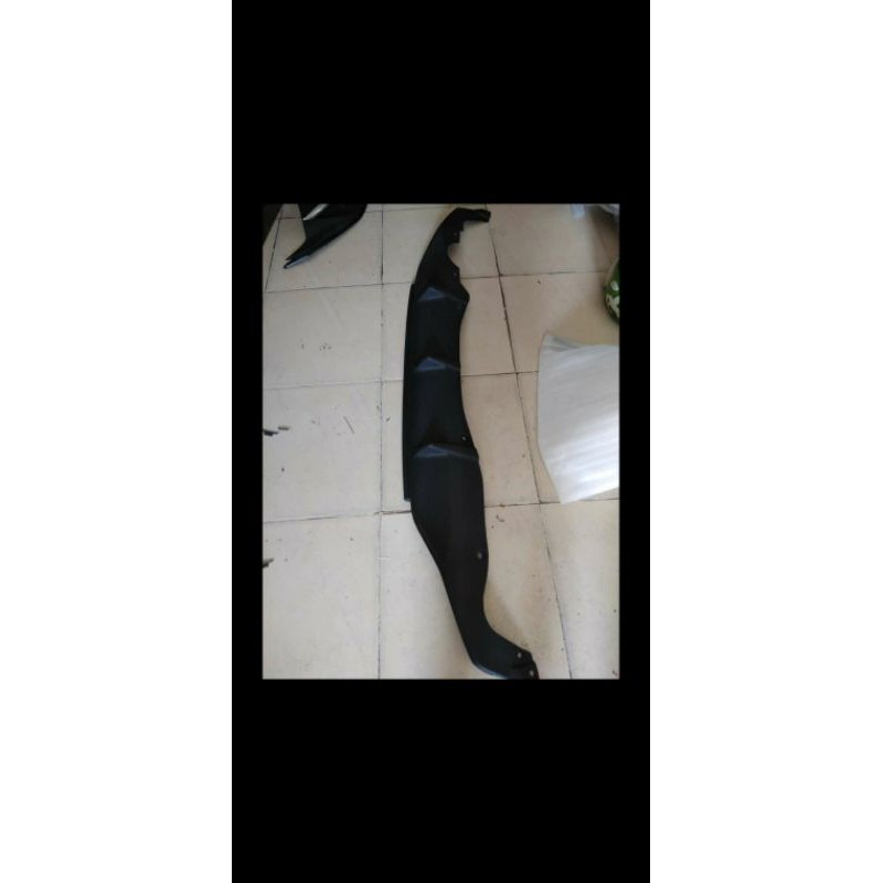 diffuser-garnish tutup bumper honda jazz rs 2019