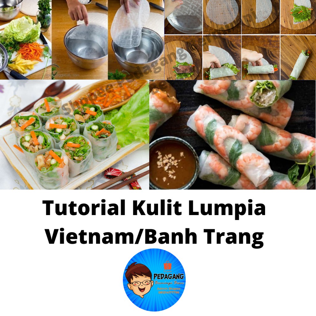 Banh Trang Rice Paper 400gr 22cm | Kulit Lumpia Vietnam | Rice Paper