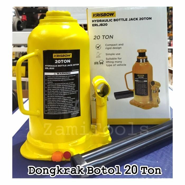 Dongkrak Botol 20 Ton Krisbow/ Dongkrak Truk 20 Ton 28