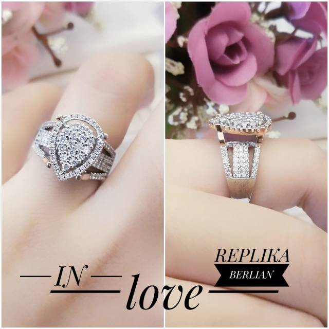 Xuping cincin silver  0405d