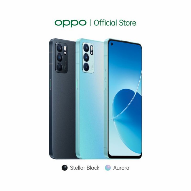OPPO RENO 6 5G , OPPO RENO 6 4G , OPPO RENO 6 PRO RESMI INDONESIA - reno 6 4g
