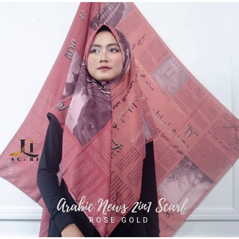 JILBAB KORAN ARAB ORIGINAL LI SCARF