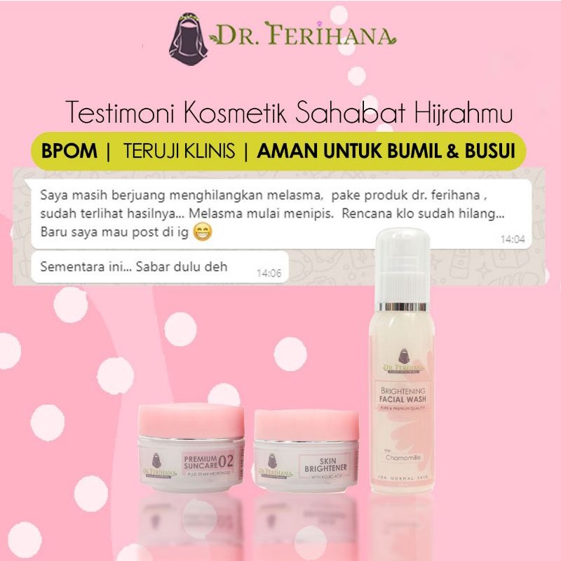 dr ferihana ksh flek