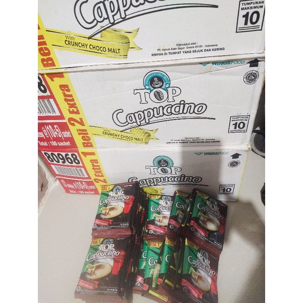 

kopi capuccino sachet 10 bungkus x 25 g