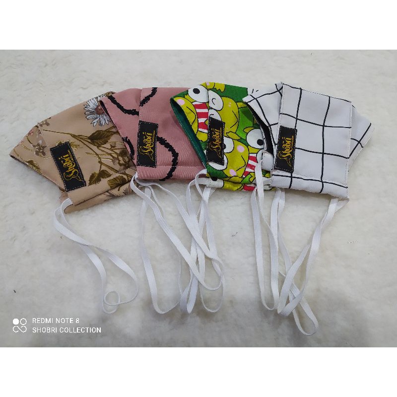 masker kain duckbill