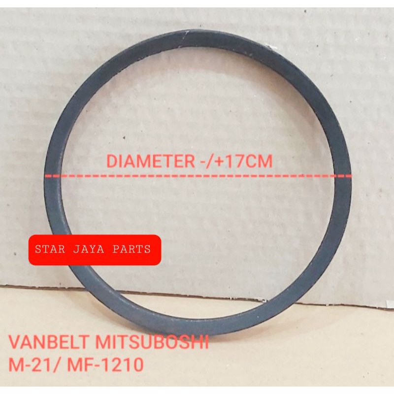 VANBELT / VBELT MESIN CUCI MITSUBOSHI M-21/ MF-1210