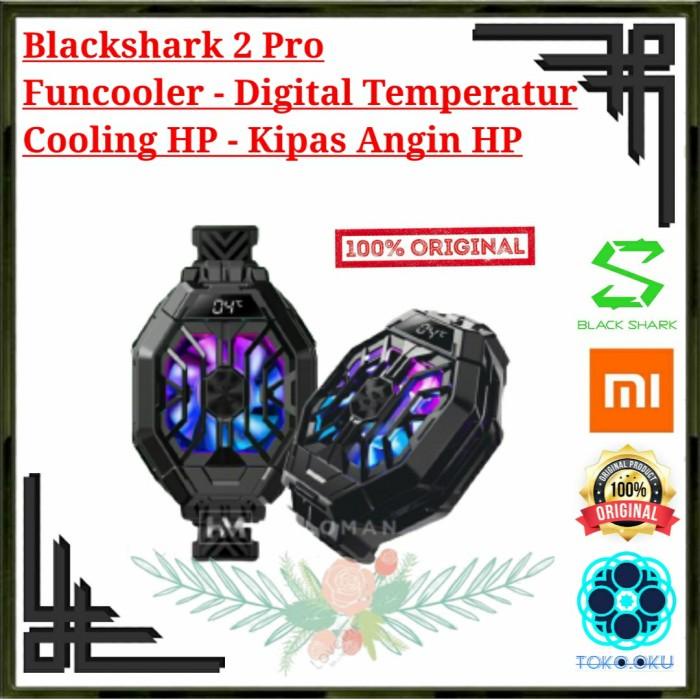 Black Shark Fun Cooler 2 Pro Upgrade Br20 Br30 Cooling Kipas Angin Hp