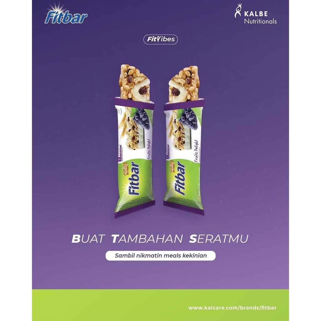 

FITBAR Snack Multigrain all Varian | Chocolate Tiramisu Fruits Cheese