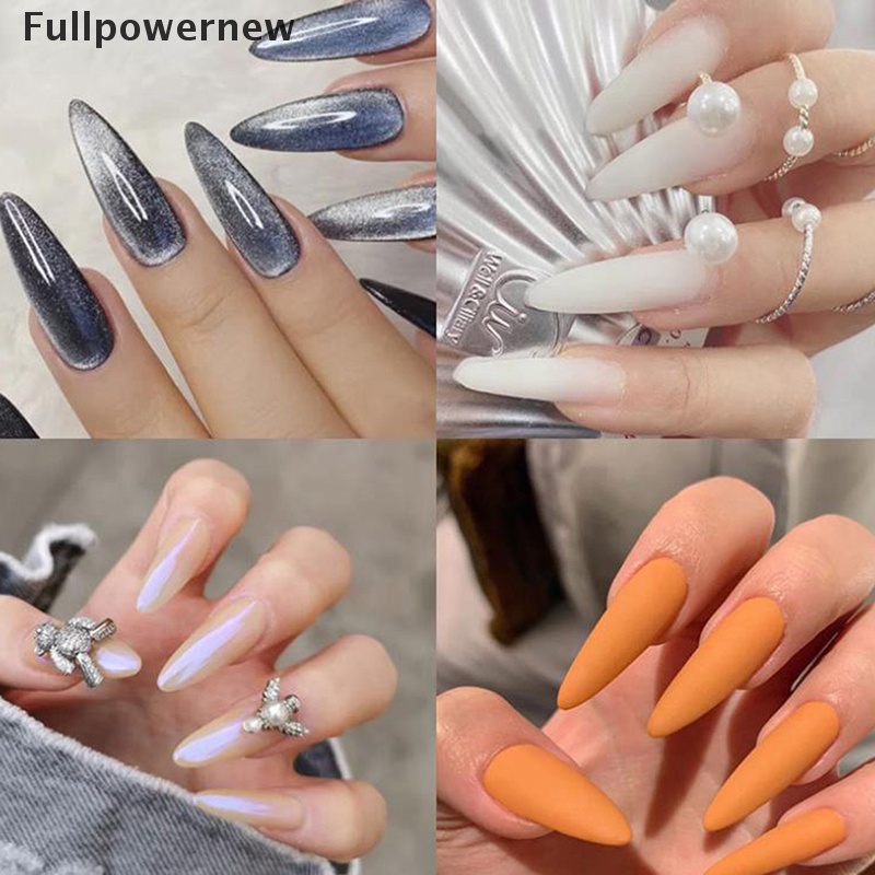 [FULL] 100Pcs Nail Forms Full Cover Gel Mold Tips Nail Extension Diy Nails Accessories