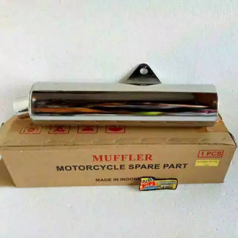 Knalpot ckd satria fu, slincer standar Thailand imi