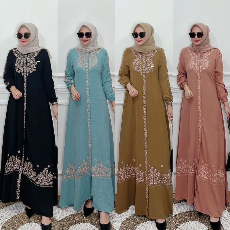 GAMIS CRINKLE BORDIR