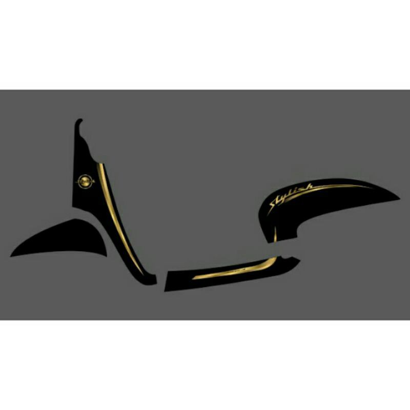 striping scoopy fi old transparan stylish