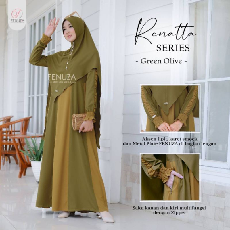 Dress Renata Green Olive