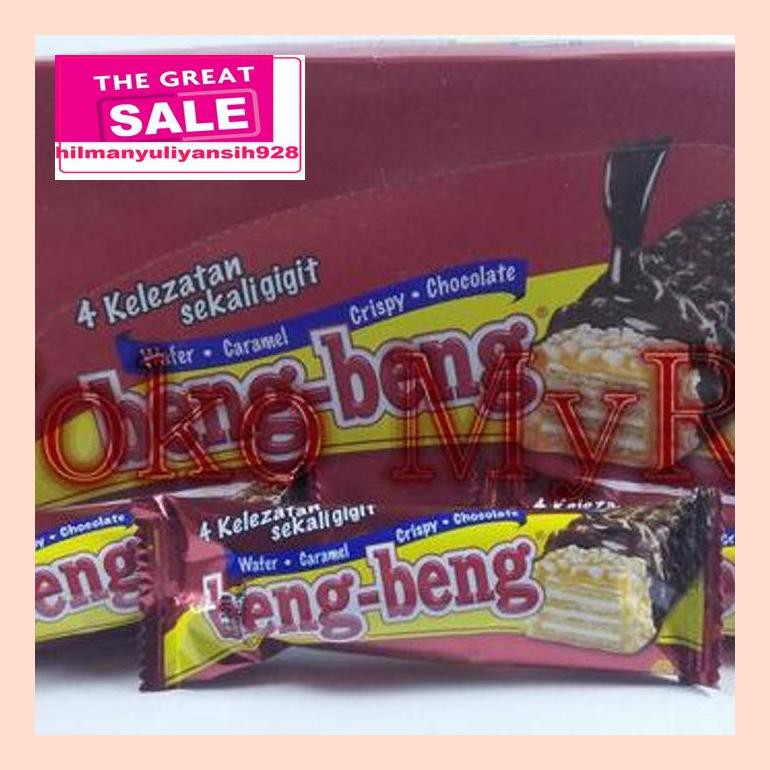 

S50Mra Wafer Beng-Beng / Bengbeng Caramel Crispy Ret05Vh