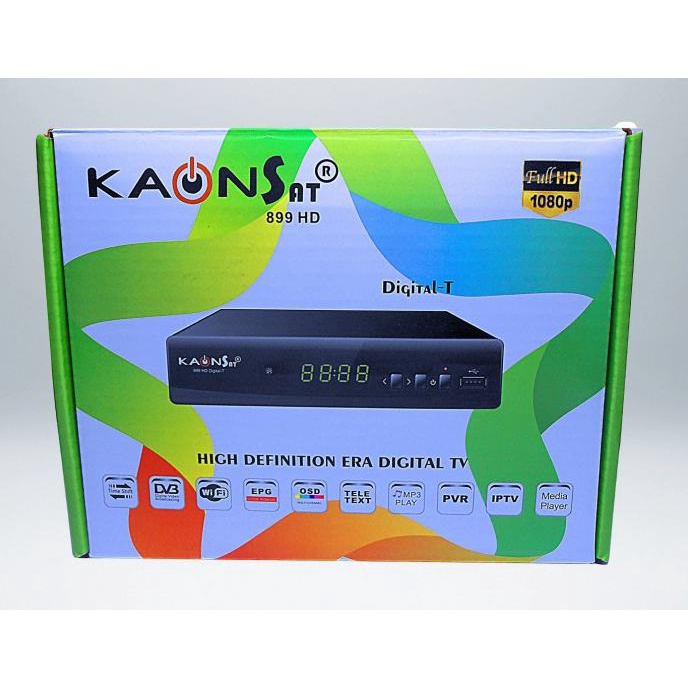 Ready Oke] Set Top Box Stb Digital Dvb T2 Kaonsat 899 Hd 899Hd