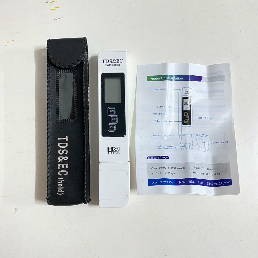 Tds & Ec Meter Hm Digital Original
