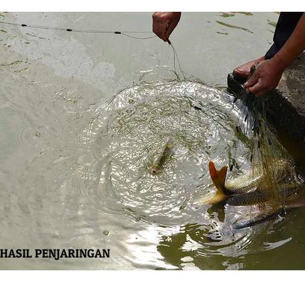 Big Sale - PUKAT JALA IKAN JADI 20 meter LENGKAP TINGGAL PASANG .