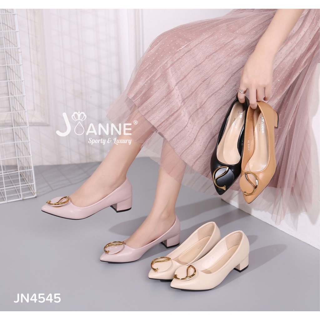 JOANNE Sepatu Kerja Pump Heels Shoes #JN4545 ORIGINAL