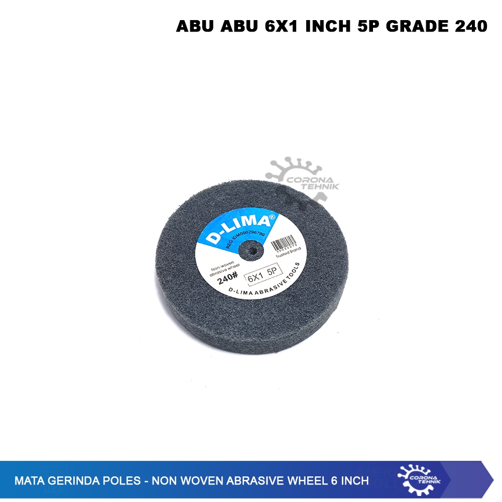 Non Woven Abrasive Wheel 6 Inch - Mata Gerinda Poles