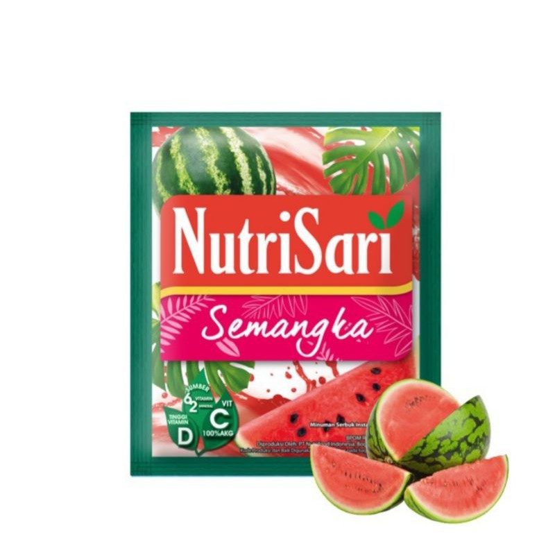 

Nutrisari Semangka 1 Pack isi 40 Sachet