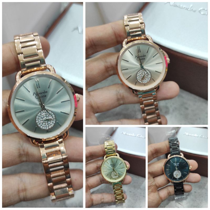JAM TANGAN WANITA ALEXANDRE CHRISTIE AC 2907 LADIES NEW AC2907 ORI