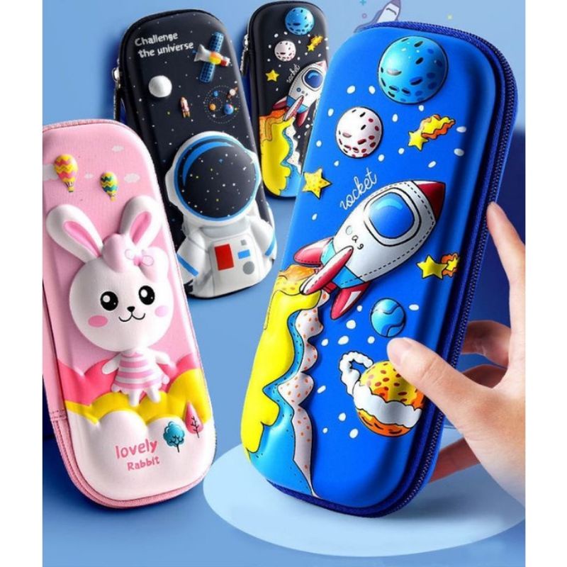 

Kotak Pensil 3D anak | Pencil Case | Waterproof