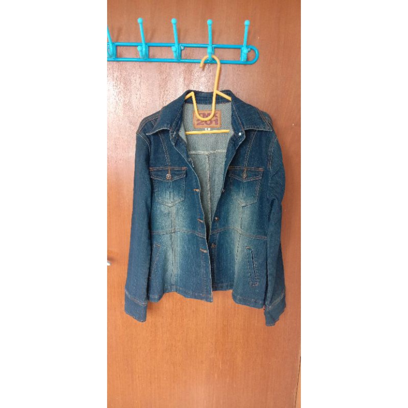 Jaket Jeans Tebal Wanita Merk TMX (NeW)