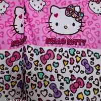 cod Sprei  Hello Kitty Leopard  Pink Shopee Indonesia