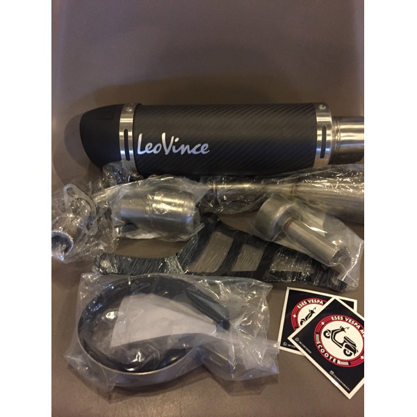 KNALPOT LEOVINCE GP CORSA UNTUK VESPA MATIC