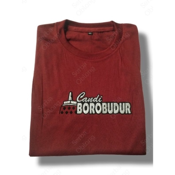 Kaos Borobudur Kaos Oleh Oleh Borobudur Motif Emboss