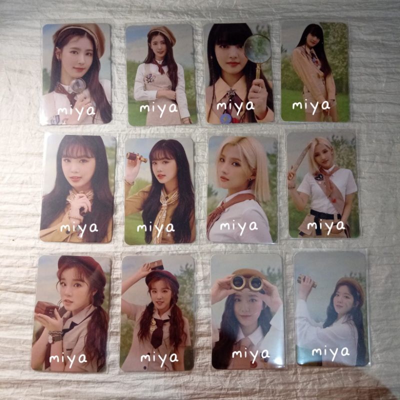 (12 PC) (G)I-DLE 2020 SEASON GREETING SG PHOTOCARD SET MIYEON MINNIE SOOJIN SOYEON YUQI SHUHUA GIDLE