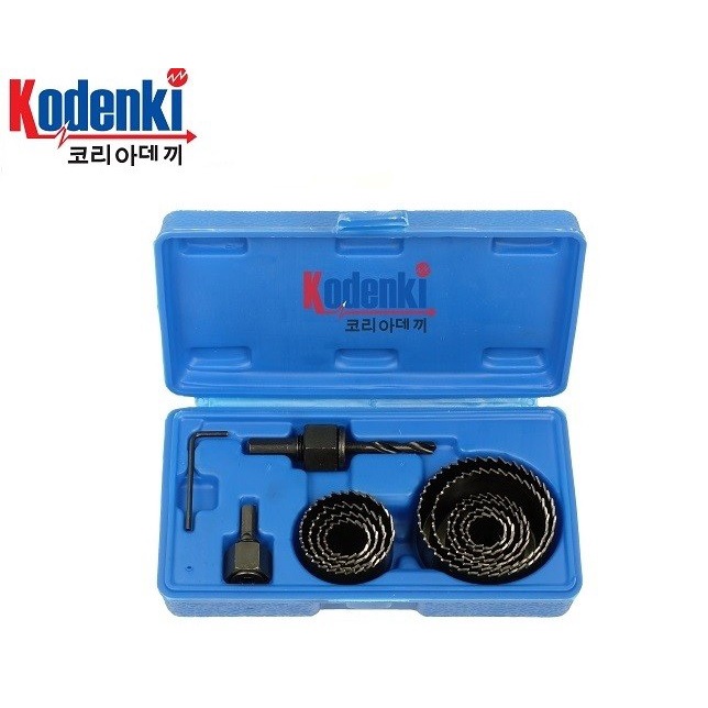KODENKI Hole Saw Kit Holesaw 13Pcs - Mata Bor Set Pelubang Kayu Set Pipa PVC - Mata Bor Pelubang Hid