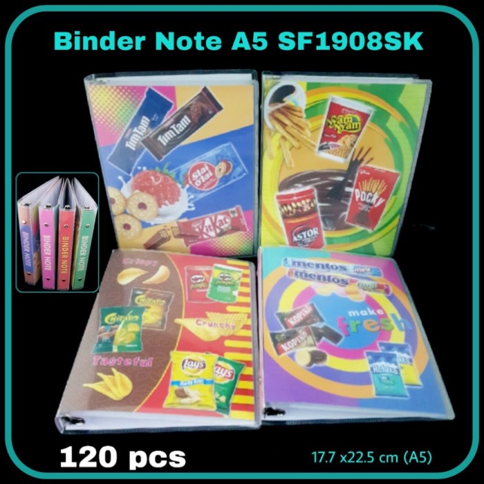 

Hemat Mj2 Binder Note A5-Sf 1907/1908 / Buku Ring / Bindernote Hemat
