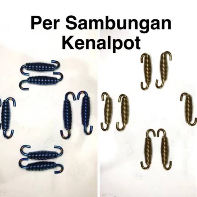 per sambungan knalpot harga sepasang 2 pcs