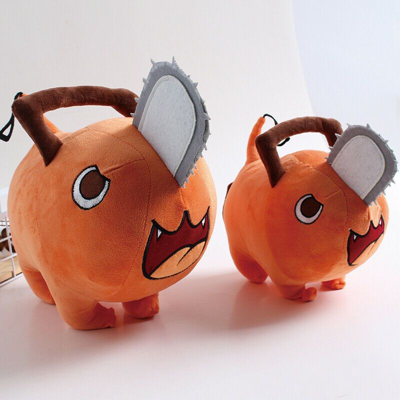 Anime Boneka Chainsaw Man Boneka Denji Pochita Stuffed Dolls Plush Figure Toys