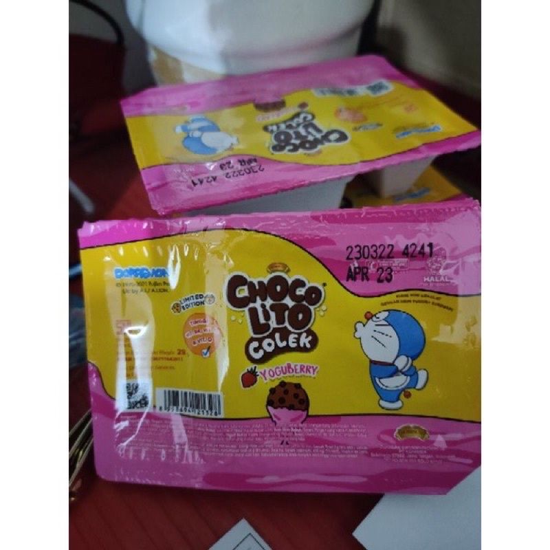 Chocolito Colek Yoguberry isi 6 /pack( bisa eceran)