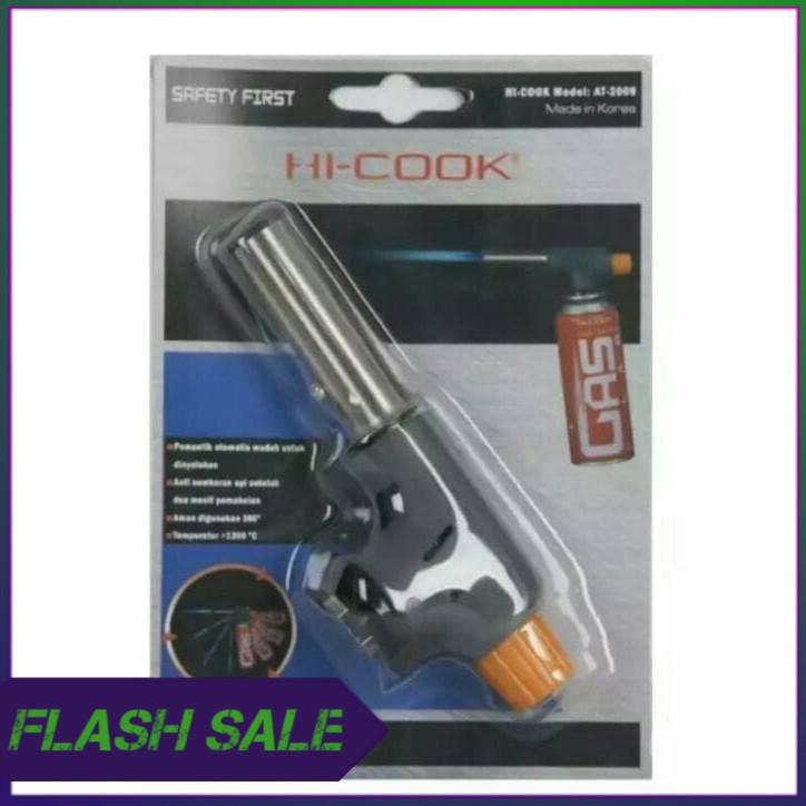 HI COOK ALAT LAS AT 2009   GAS TORCH HI COOK