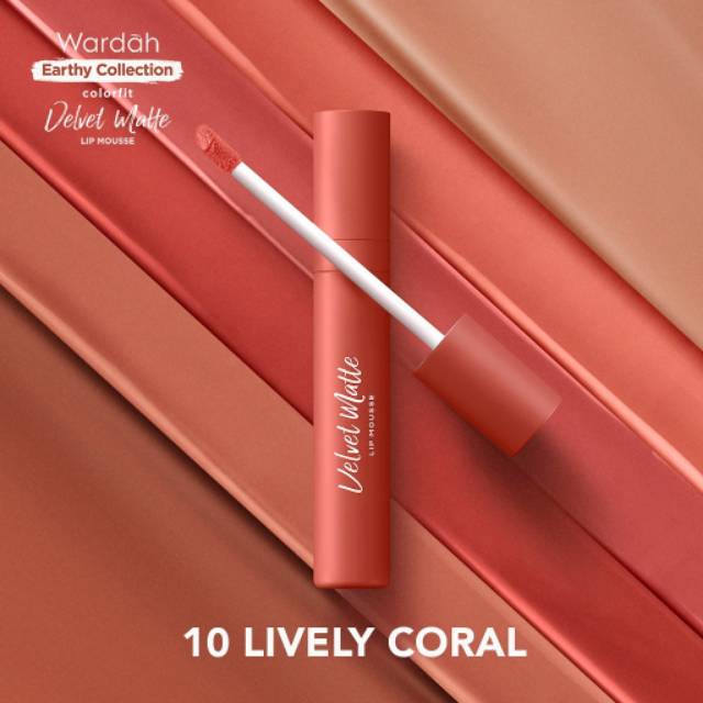 Wardah Velvet Lip Mousse New Colour