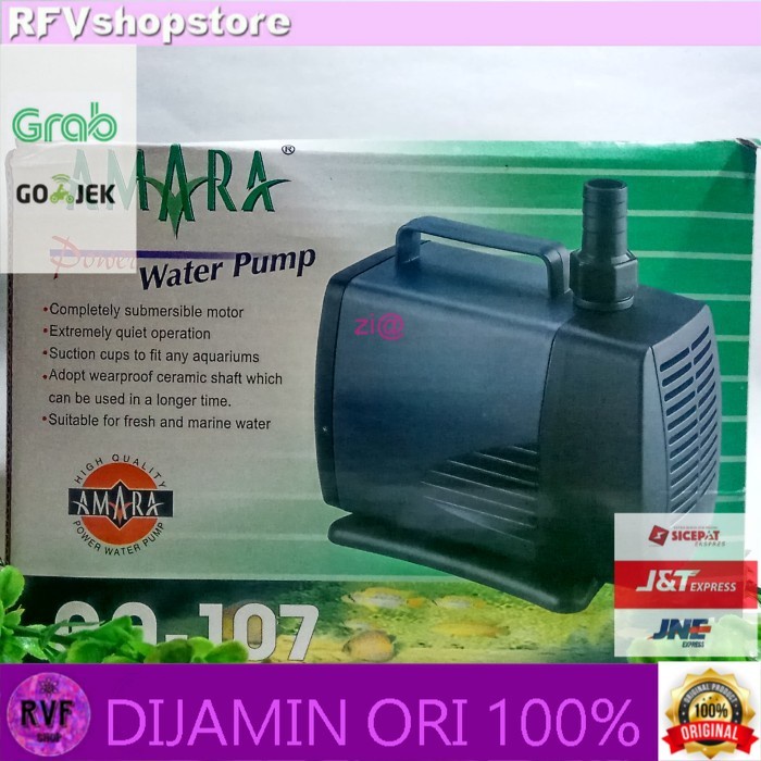 AMARA 107 POMPA CELUP KOLAM POMPA AIR CELUP AMARA AA 107 ORI