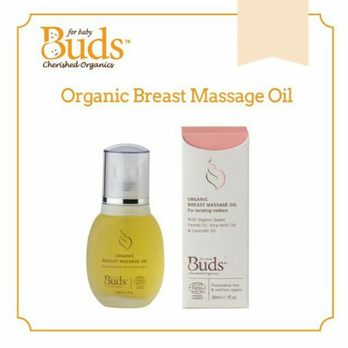 BUDS Organic Breast Massage Oil 30 ml Bud