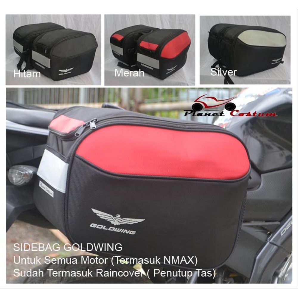TAS SAMPING MOTOR ATAU SIDEBAG  YAMAHA NMAX HONDA PCX Murah