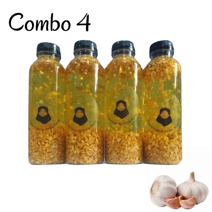 

Combo 4 Minyak Bawang Putih Goreng