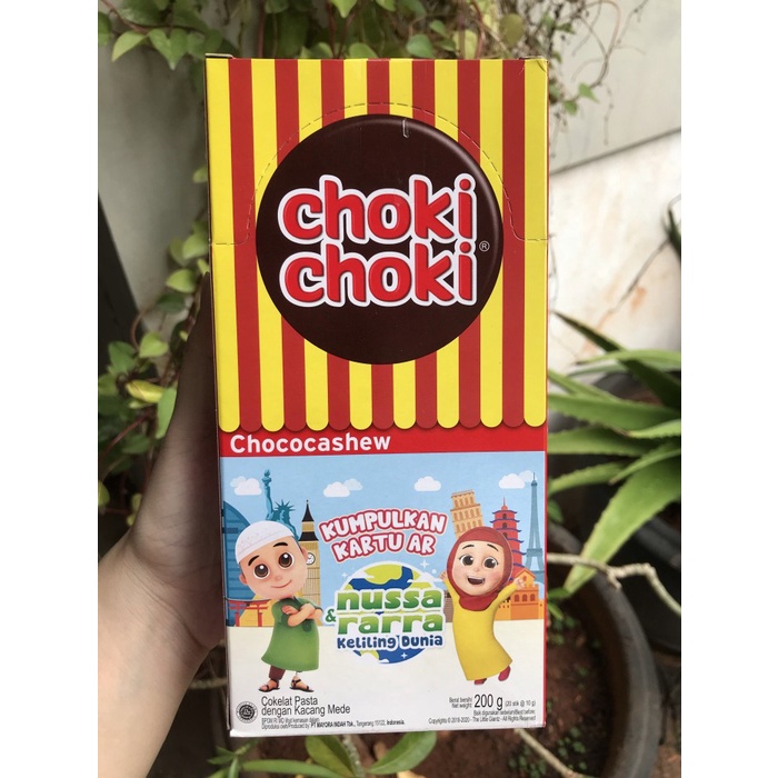 

COKELAT- CHOKI CHOKI CHOCOCASHEW 20 PCS -COKELAT.