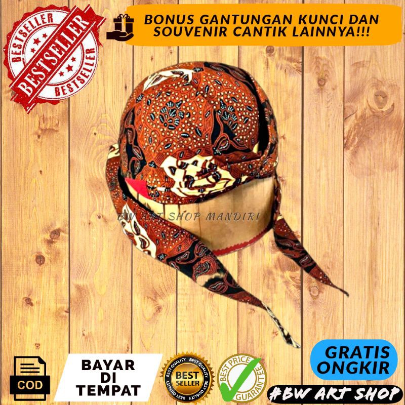 (BISA COD) BLANGKON JOGJA DEWASA KONCER ( BLANGKON DEWASA JAWA ) motif BATIK