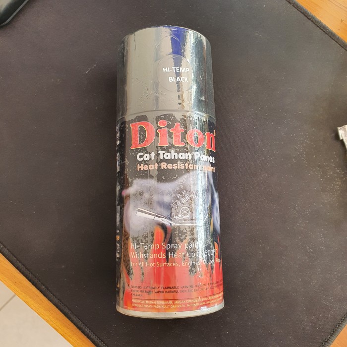 Diton Pilox Black Hi-Temp Tahan Panas