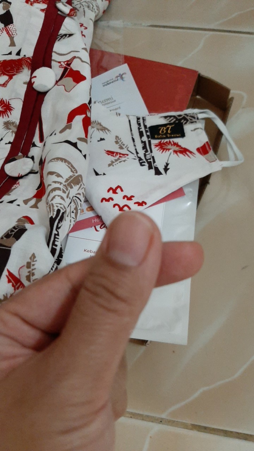 Batik Trusmi Blouse Bamboe Roentjing Bambu Runcing Special Edition