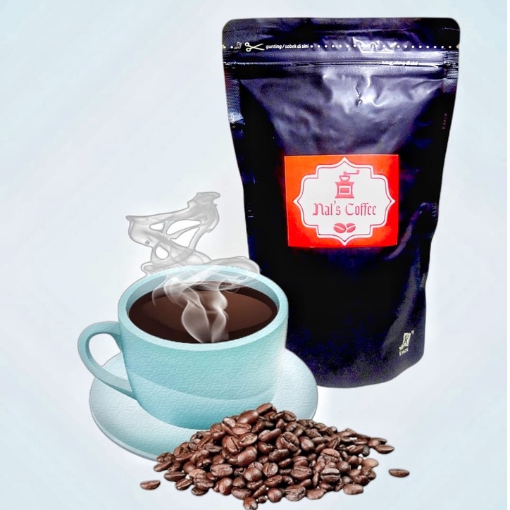 

Nals Coffee Kopi Arabika Aceh Gayo @500 gram - Biji sangrai
